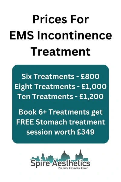 EMS Incontinence Treatment Prices St Helens