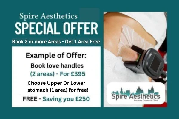 Fat Freezing Promotion St Helens from Spire Aesthetics - Book Today!