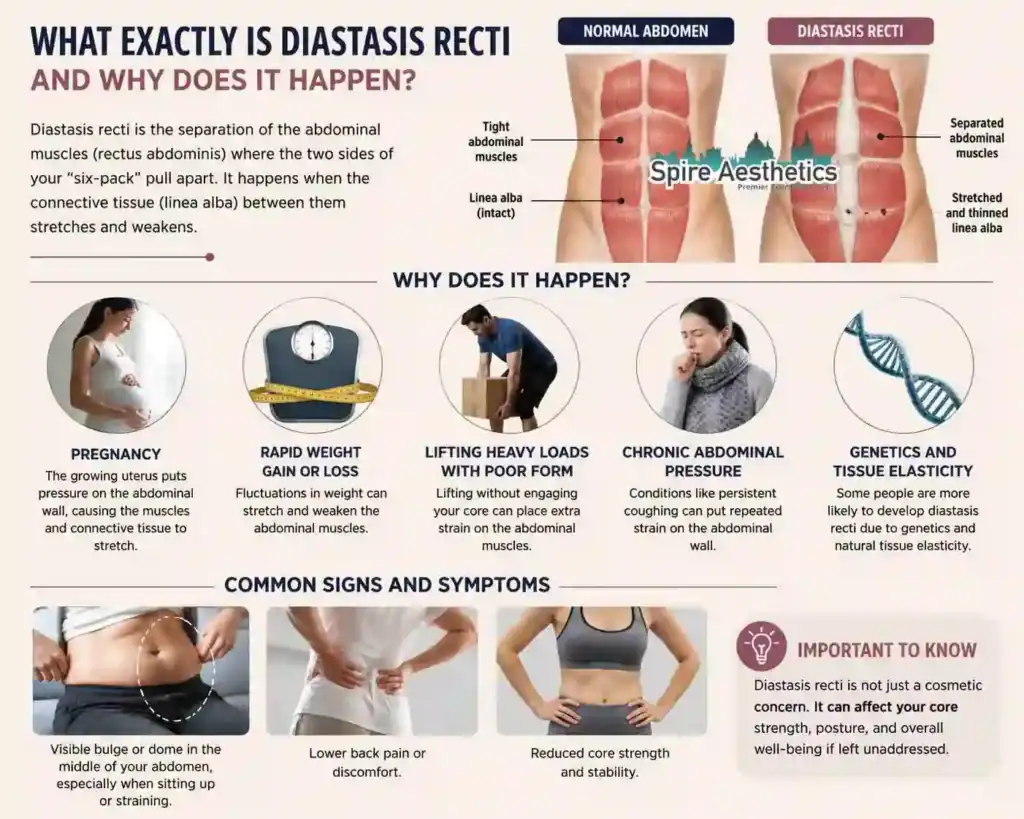 What Exactly Is Diastasis Recti and Why Does It Happen St Helens?