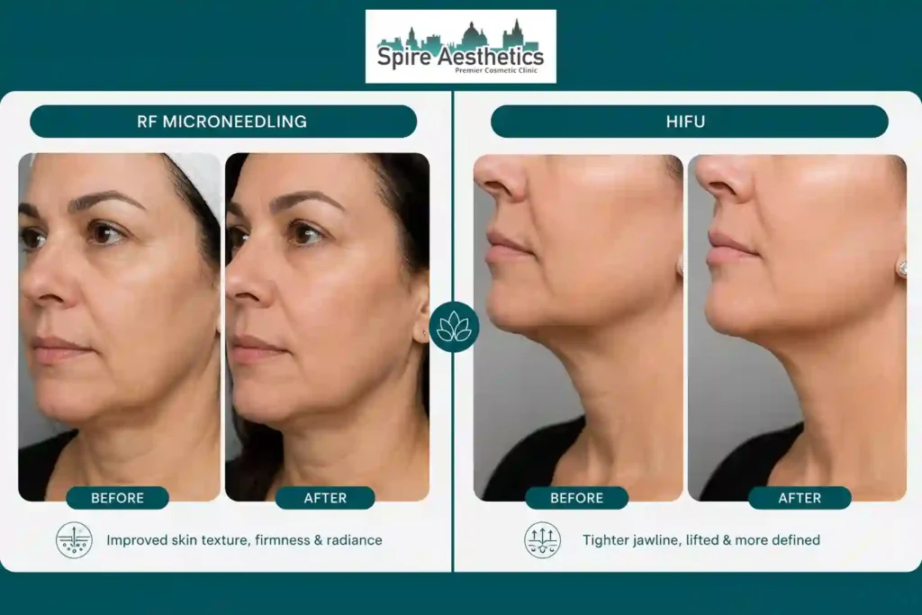 Can RF Microneedling and HIFU Be Combined St Helens?